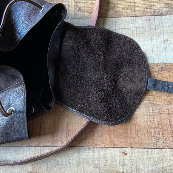 London Fog Leather Backpack main image 10